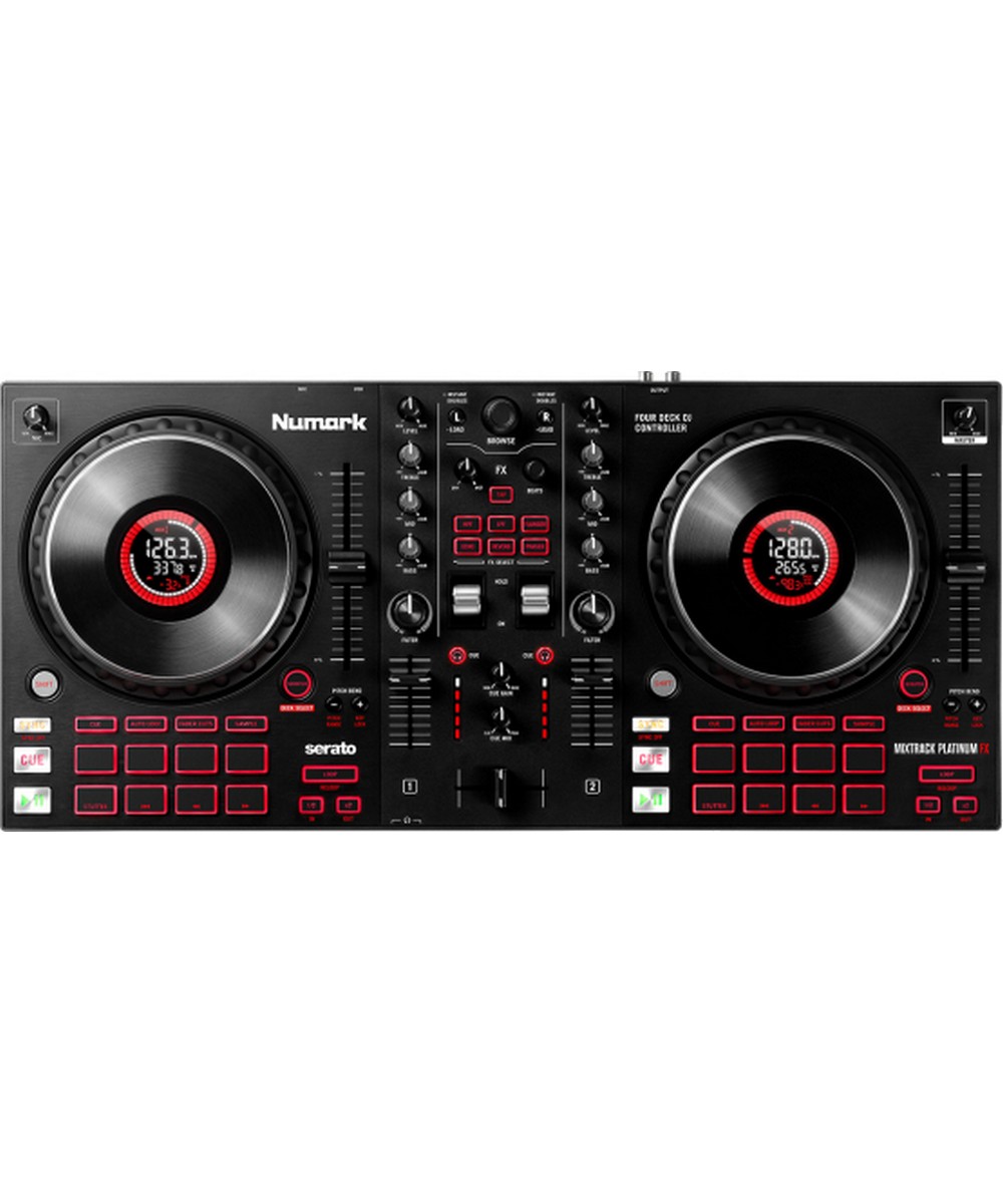 Numark Mixtrack Platinum 4デッキDJ Numark MIXTRACK PLATINUM FX 4-Deck Advanced DJ Controller